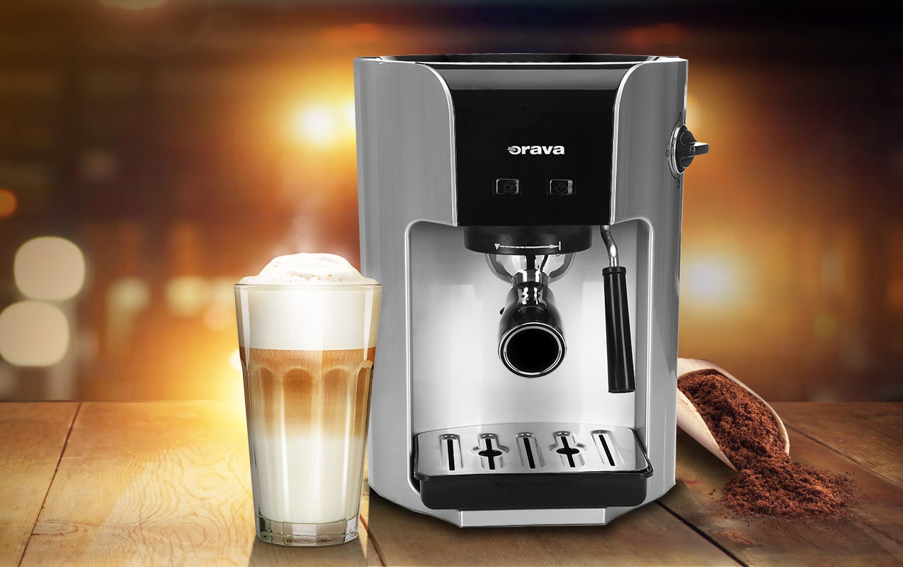 Domáca kaviareň – aký kávovar vám aj v pohodlí domova vyčaruje poctivé espreso, Orava ES250K