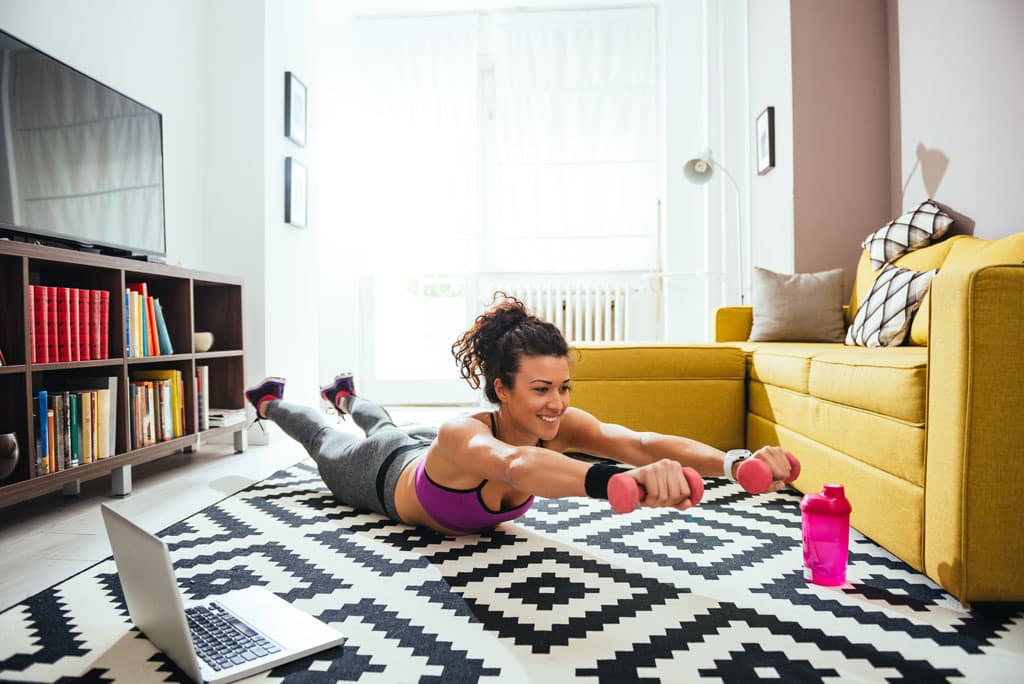 Ako si doma zariadiť priestor na cvičenie