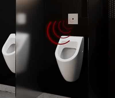 Viega predstavuje bezkontaktné ovládanie pre verejné pisoáre