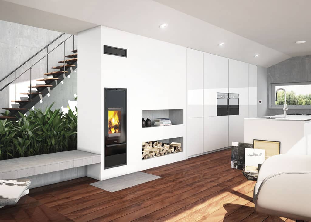 Čo si myslíte o využití dreva, ako zdroja vykurovania, Schiedel KINGFIRE - Krb pod komínom