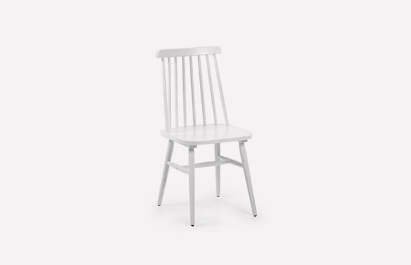 Dizajnová jedálenská stolička CRIS, interier