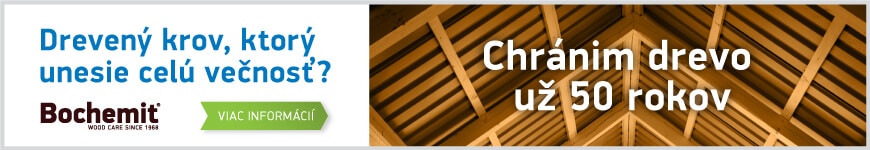 Bochemit banner dreveny krov, ochrana dreva