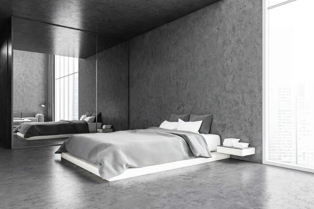 Správny výber nábytku do spalne brutalizmus