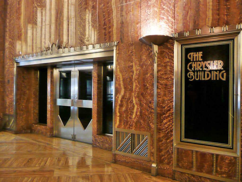Chrysler Building interier Art Deco