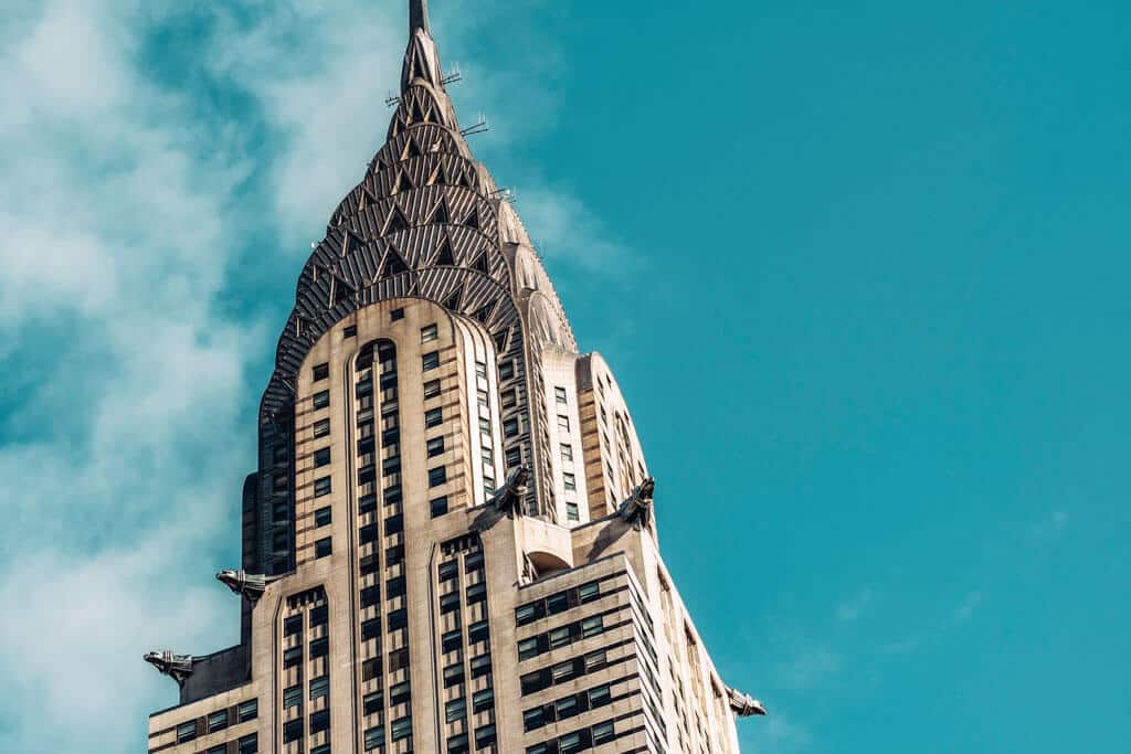 Chrysler Building v New Yorku Art Deco