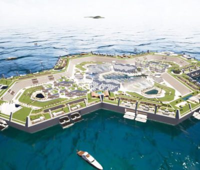 Ambiciózny plávajúci ostrov, ktorý sľubuje raj bez daní a lacné byty