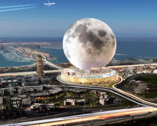 V Dubaji sa stavia hotel v tvare mesiaca, navštívte vesmír bez opustenia Zeme