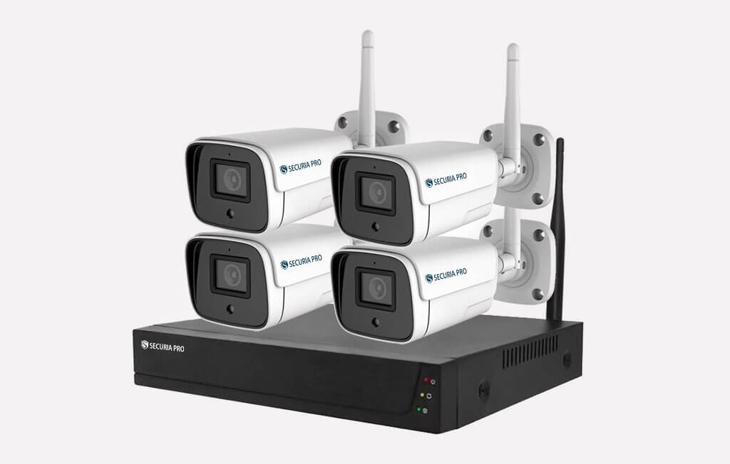 Securia Pro WIFI set 2MPx WIFI4CHV2A-W kamerový systém