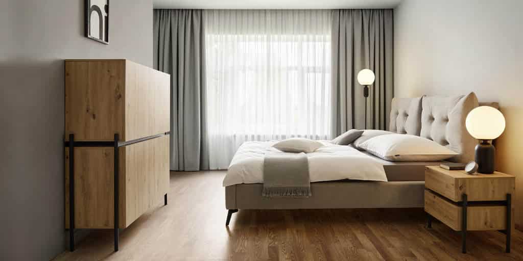 Jednoducha a elegantna spalna