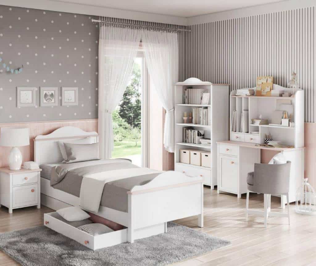 lunys biela zostava nabytku