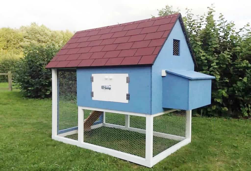 Kurnik stavba kurnika