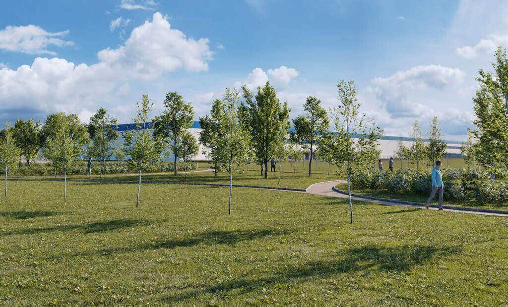 Projekt Panattoni Park Dunajská Streda dostal zelenú, DS verejny park