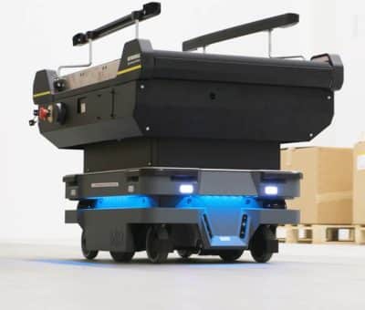 Interroll uvádza na trh modul dopravníka pre roboty MiR