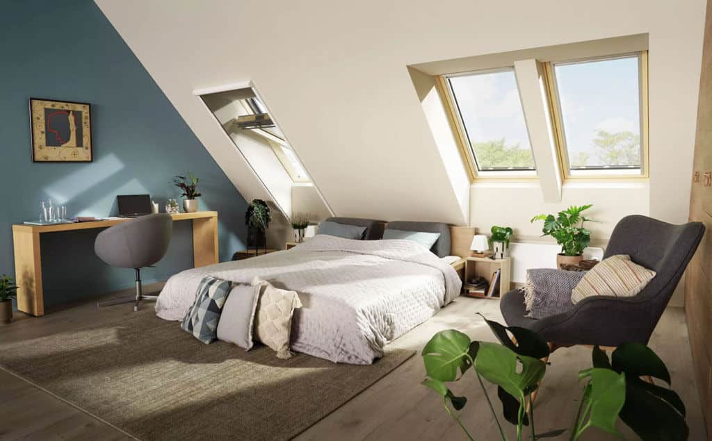 Strešné okna VELUX so zasklením 61