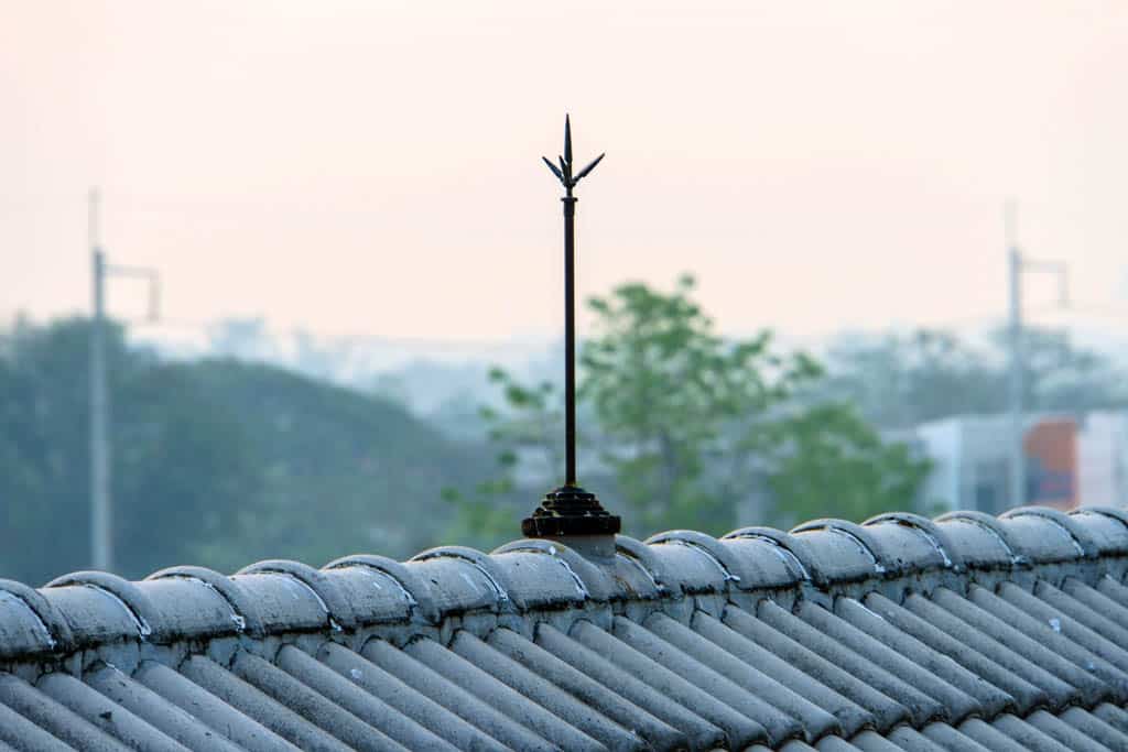 Pasívny bleskozvod tradičný bleskozvod