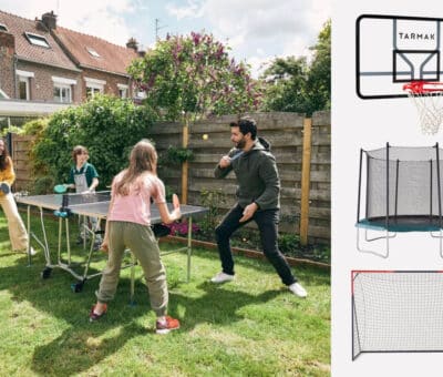 Športové aktivity a zábava na záhrade pre deti aj dospelých