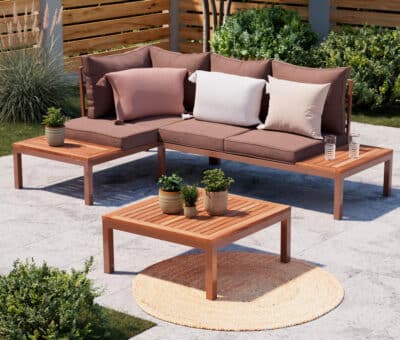 Dokonalá terasová sedacia súprava Lia