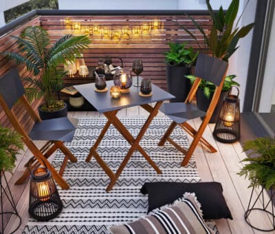 Balkón ako oáza pokoja