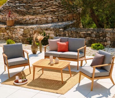 Pohodlné nové posedenie do vašej záhrady