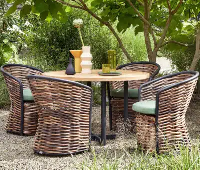 Cocoon stolová súprava do záhrady