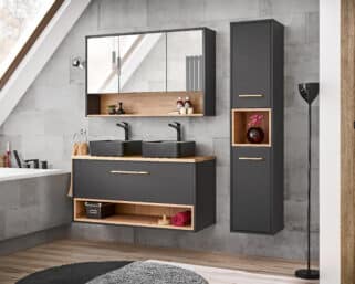 Očarujúci moderný kúpeľňový komplet BORNEO COSMOS