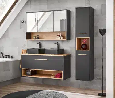 Očarujúci moderný kúpeľňový komplet BORNEO COSMOS