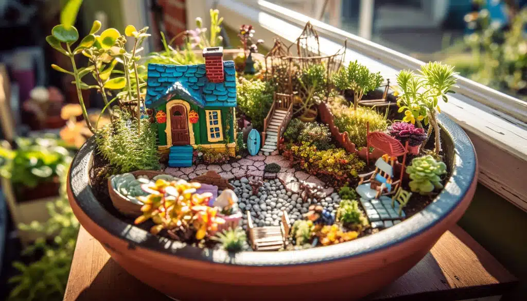 Malé svety plné kúzla – Miniatúrna záhradka