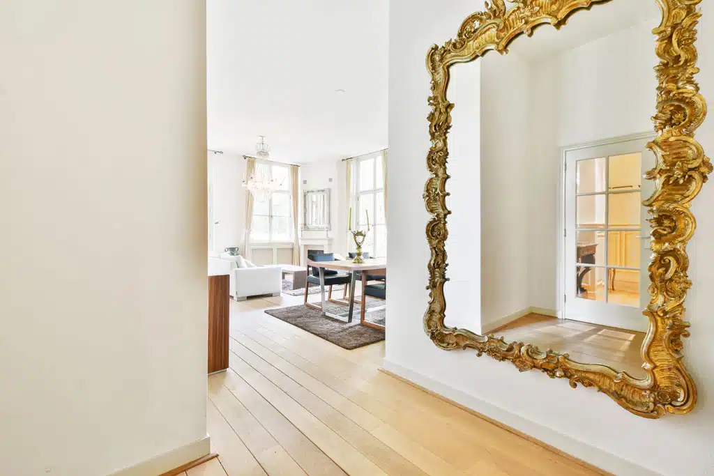 Estetická hodnota rámov zrkadla