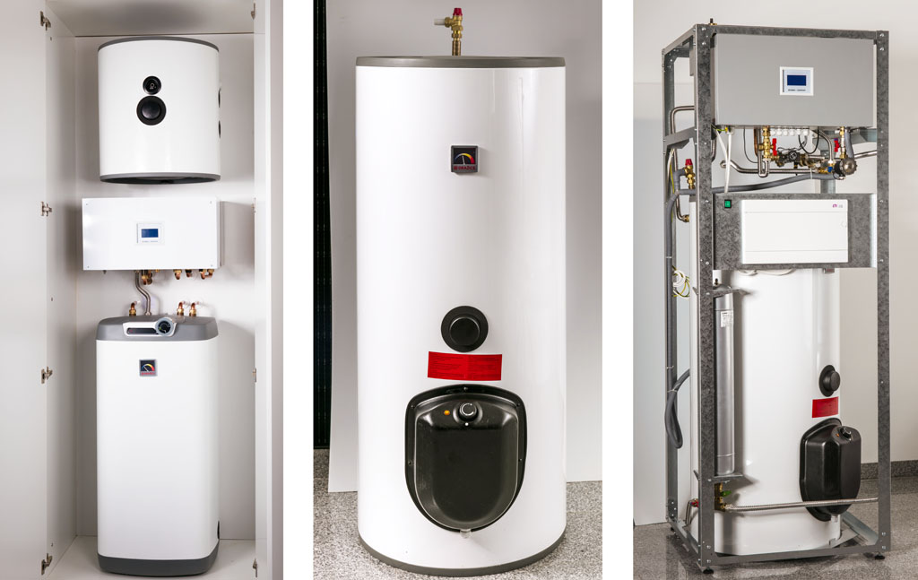 Systém WABA, fotovoltaika, ohrev vody