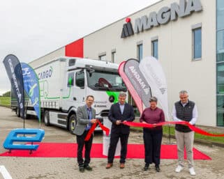 C.S.CARGO nasadzuje prvý plne elektrický ťahač Mercedes-Benz eActros 600 na východnom Slovensku