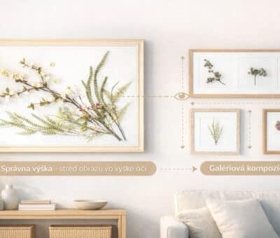 Správne umiestnené obrazy: najčastejšie chyby, ktorým sa vyhnúť