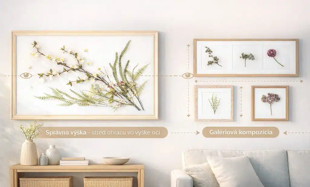 Správne umiestnené obrazy najčastejšie chyby, ktorým sa vyhnúť