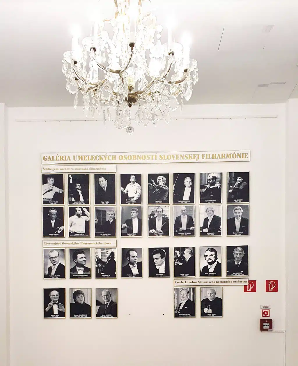 Fotografie dirigentov ako kapitola histórie
